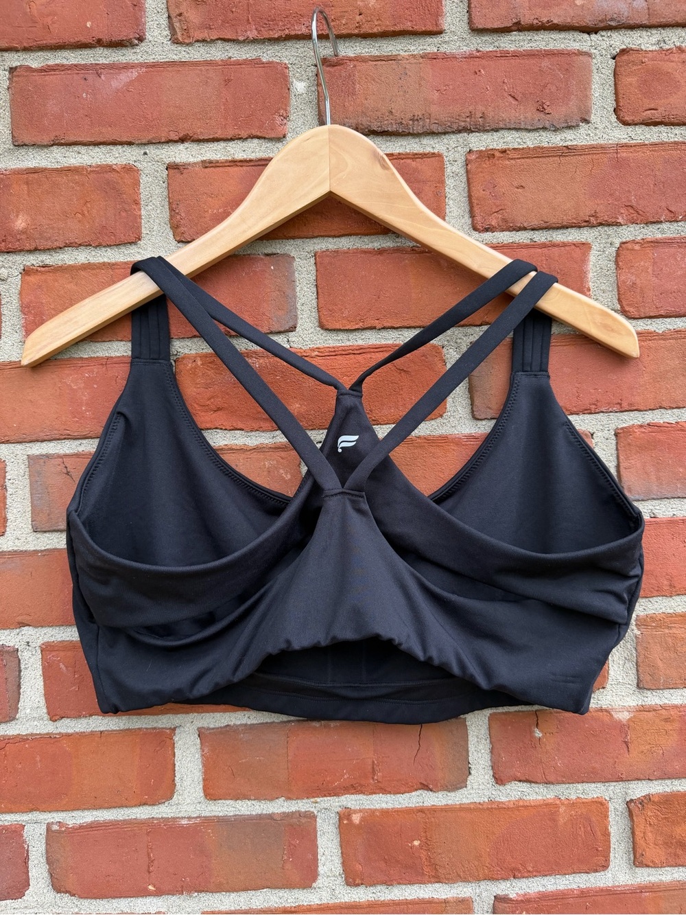 Fabletics Black Principal Low Impact Sports Bra